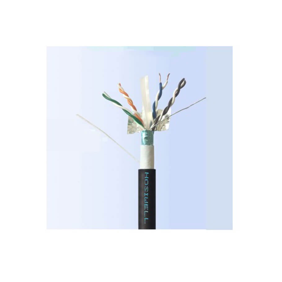 Cáp mạng Cat.6 F/UTP HOSIWELL 30026-BK-AQ
